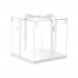 Cutie Toruti cu capac transparent  si baza din carton plastifiat solid si rezistent, 33x33 cm, 414COF