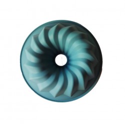 Forma din silicon pentru chec, cozonac pane, Blat tort, Albastru, 20 cm , 255COF