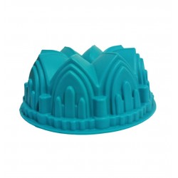 Forma din silicon pentru chec, cozonac pane, Blat tort, Albastru, 22 cm , 279COF