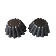 Forma pentru Savarine, Set 2 cavitati, Gri, 10 cm, 325COF