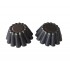 Forma pentru Savarine, Set 2 cavitati, Gri, 10 cm, 325COF