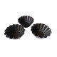Forma pentru Savarine, Set 3 cavitati, Gri, 10 cm, 326COF Forma pentru Savarine, Set 3 cavitati, Gri, 10 cm, 326COF