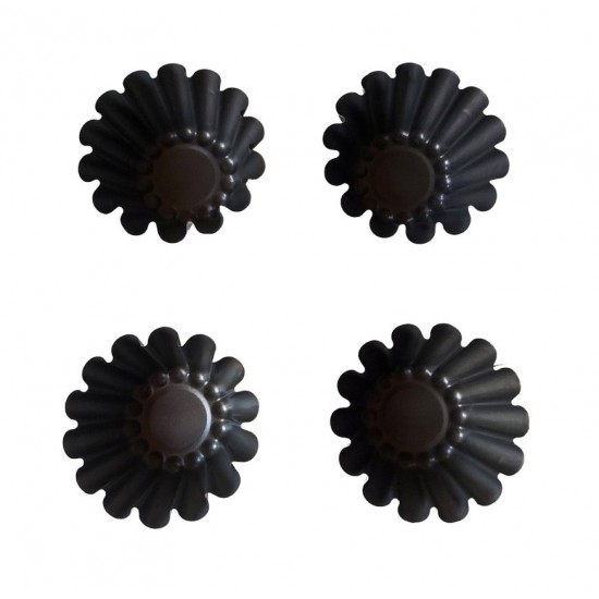 Forma pentru Savarine, Set 4 cavitati, Gri, 10 cm, 327COF Forma pentru Savarine, Set 4 cavitati, Gri, 10 cm, 327COF