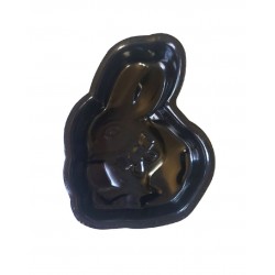 Forma pentru Tarte, Iepure, Negru, 13 cm, 402COF