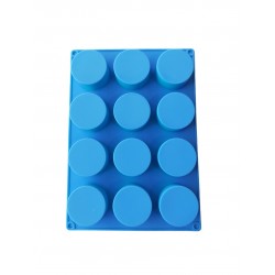 Forma silicon 12 cavitati, 25 cm, 208COF
