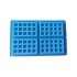 Forma silicon 4 cavitati, Pentru Grofe, Albastru, 28 cm, 234COF