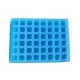 Forma silicon 48 cavitati, Litere, Pentru bomboane sau cuburi de Gheata, Albastru, 23 cm, 224COF