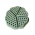 Forma silicon 5 cavitati triunghi, Pentru Grofe, Verde, 21 cm, 252COF