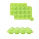 Forma silicon pentru acadele sau bomboane, 12 cavitati, Verde, 17. 5 cm, 429COF