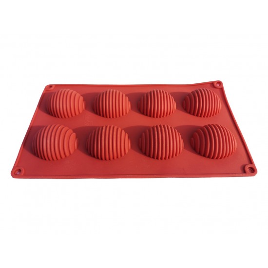 Forma silicon pentru prajituri, 8 Oua, 176COF