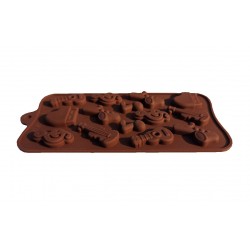 Forma silicon pentru prajituri, Instumente muzicale, Note muzicale, 167COF