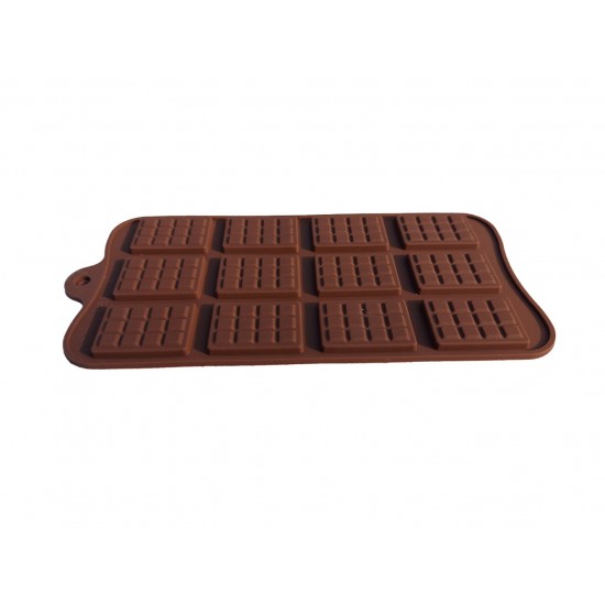 Forma silicon pentru prajituri, Patratele de ciocolata, 175COF