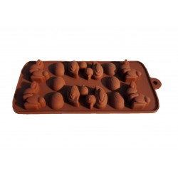 Forma silicon pentru prajituri, Ratuste, Iepure, Ou, 165COF