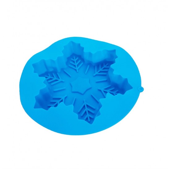 Forma silicon, pentru tarta, Fulg de nea, 22 cm 143COF