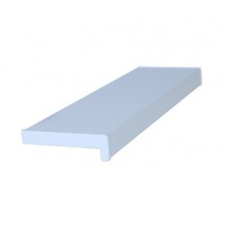 Glaf PVC interior pentru ferestre Alb 200 x 15 cm
