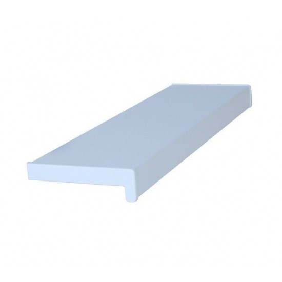 Glaf PVC interior pentru ferestre Alb 200 x 20 cm 