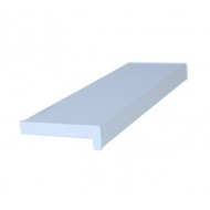 Glaf PVC interior pentru ferestre Alb 100 x 35 cm