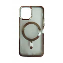 Husa telefon compatibila cu Apple iPhone 12 Pro, Silver, 430HT