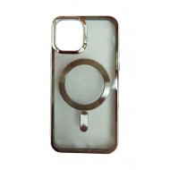 Husa telefon compatibila cu Apple iPhone 12, Silver, 415HT