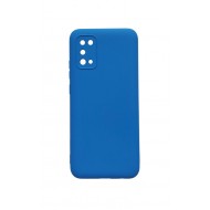 Husa telefon compatibila cu Samsung Galaxy A02s, Albastru, Cu interior de catifea, 168HT