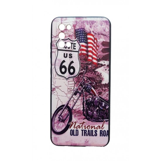 Husa telefon compatibila cu Samsung Galaxy A03s, Antisoc, Route 66, HT41