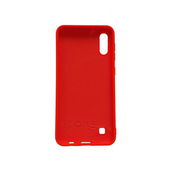 Husa telefon compatibila cu Samsung Galaxy A10, Rosu, Cu interior de catifea, 148HT Husa telefon compatibila cu Samsung Galaxy A10, Rosu, Cu interior de catifea, 148HT