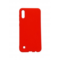 Husa telefon compatibila cu Samsung Galaxy A10, Rosu, Cu interior de catifea, 148HT