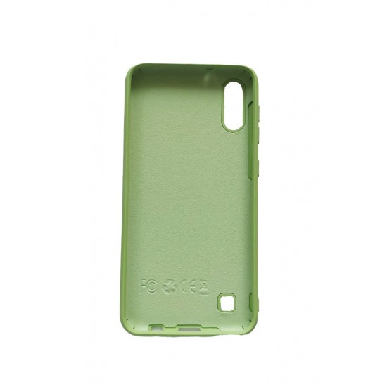 Husa telefon compatibila cu Samsung Galaxy A10, Verde, Cu interior de catifea, 150HT Husa telefon compatibila cu Samsung Galaxy A10, Verde, Cu interior de catifea, 150HT