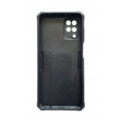 Husa telefon compatibila cu Samsung Galaxy A12, Powerful, Inel si placuta metalica, HT116