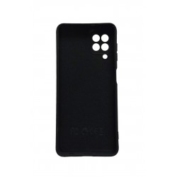 Husa telefon compatibila cu Samsung Galaxy A22, A22 4G, Negru, Cu interior de catifea, 195HT