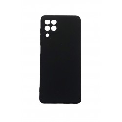 Husa telefon compatibila cu Samsung Galaxy A22, A22 4G, Negru, Cu interior de catifea, 195HT