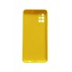 Husa telefon compatibila cu Samsung Galaxy A51, A51 4G, Galben, Cu interior de catifea, 251HT Husa telefon compatibila cu Samsung Galaxy A51, A51 4G, Galben, Cu interior de catifea, 251HT