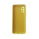 Husa telefon compatibila cu Samsung Galaxy S20 Plus, Galben, Cu interior de catifea, 258HT 