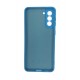 Husa telefon compatibila cu Samsung Galaxy S21 Plus, Albastru, Cu interior de catifea, 394HT