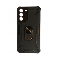 Husa telefon compatibila cu Samsung Galaxy S22 Plus, Powerful, Inel si placuta metalica, 308HT