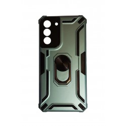 Husa telefon compatibila cu Samsung Galaxy S22 Plus, Powerful, Inel si placuta metalica, 310HT