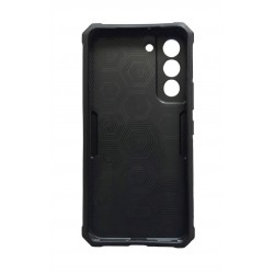 Husa telefon compatibila cu Samsung Galaxy S22 Plus, Powerful, Inel si placuta metalica, HT100