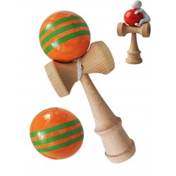 Kendama profesionala, Bila din lemn + Sticker pentru telefon, 88KD