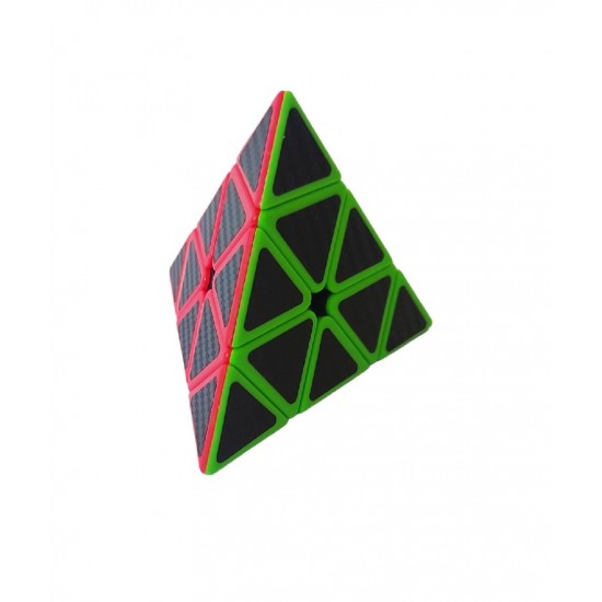 Cub Magic Pyraminx 3x3x3, Fanxin, Fibra de carbon, 503CUB Cub Magic Pyraminx 3x3x3, Fanxin, Fibra de carbon, 503CUB