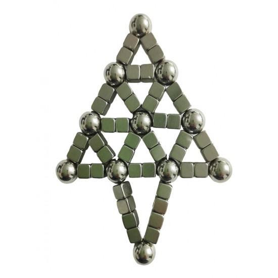 Puzzle bile magnetice antistres, 55 de piese, LTOY60-2 Puzzle bile magnetice antistres, 55 de piese, LTOY60-2