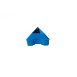 Set 10 Suporti universali pentru cuburi, toate marcile si dimensiunile Magic Cub, Albastru, 434CUB-1