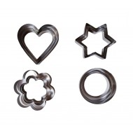Set 12 forme decupatoare, Forme pentru biscuiti, 284COF