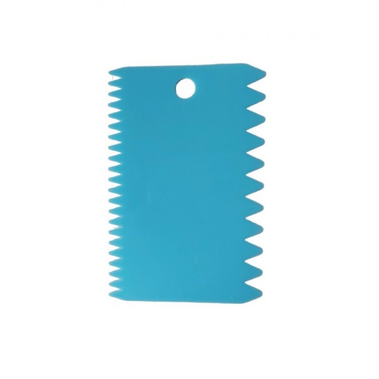 Set 3 Spatule flexibile pentru Ornare torturi, Albastru, 11 cm, 323COF-1