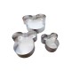 Set 3 Tavi pentru torturi cu 3 etaje, Mouse, 191COF