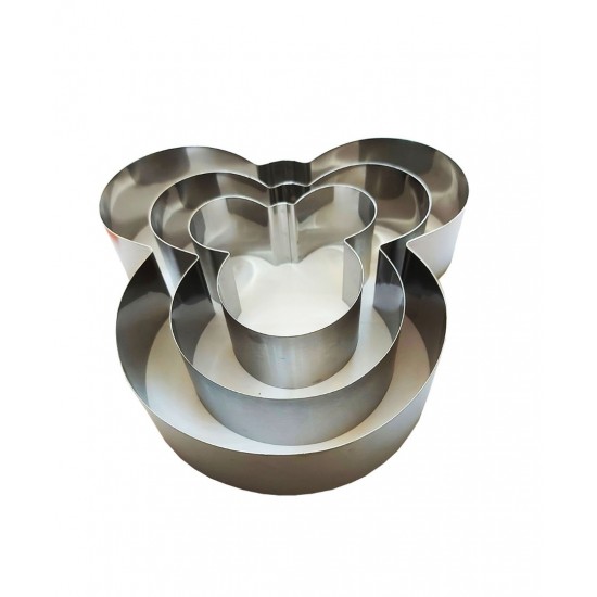 Set 3 Tavi pentru torturi cu 3 etaje, Mouse, 191COF