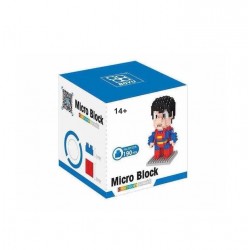 Set Micro block, 190 piese, Superman, 410CUB-1