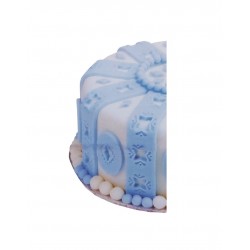 Set decupatoare Fondant, 9  piese, pentru cofetarie si patiserie, Mov, 368COF