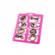 Set  puzzle Brain Twister 8 jocuri din Metal, pentru copii si adolescenti, 393CUB-1