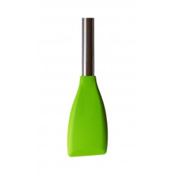 Spatula din metal cu silicon, Verde, 30 cm, 322COF-1