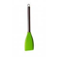 Spatula din metal cu silicon, Verde, 30 cm, 322COF-1
